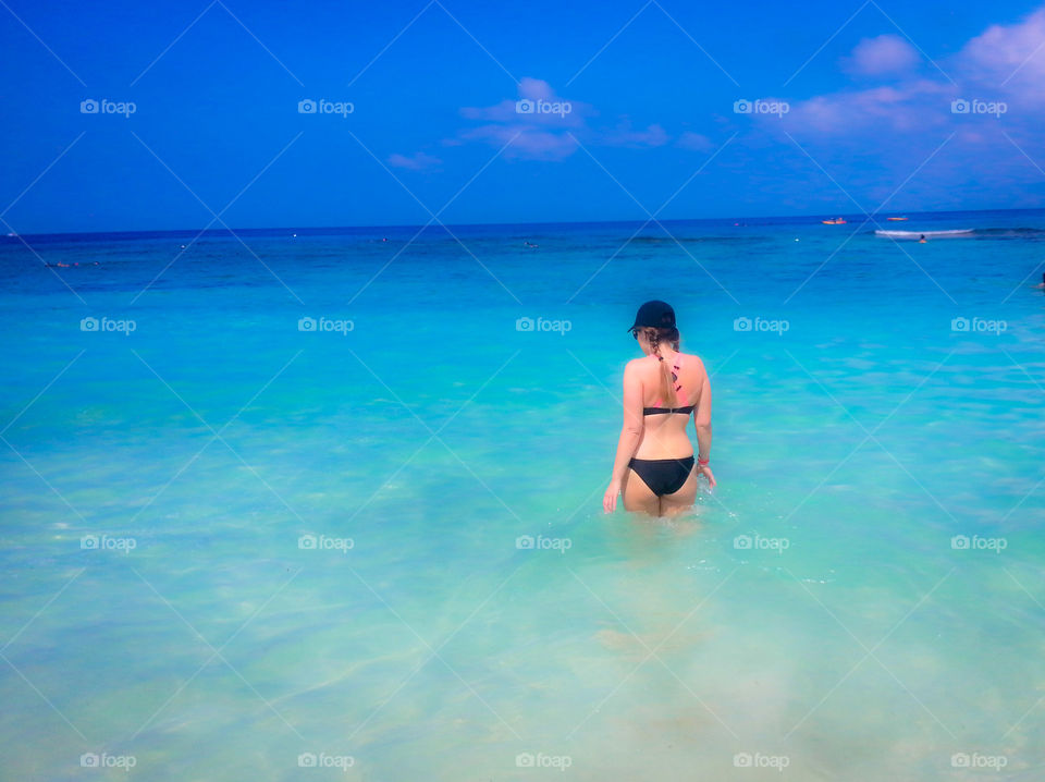 This beach is where happy meets