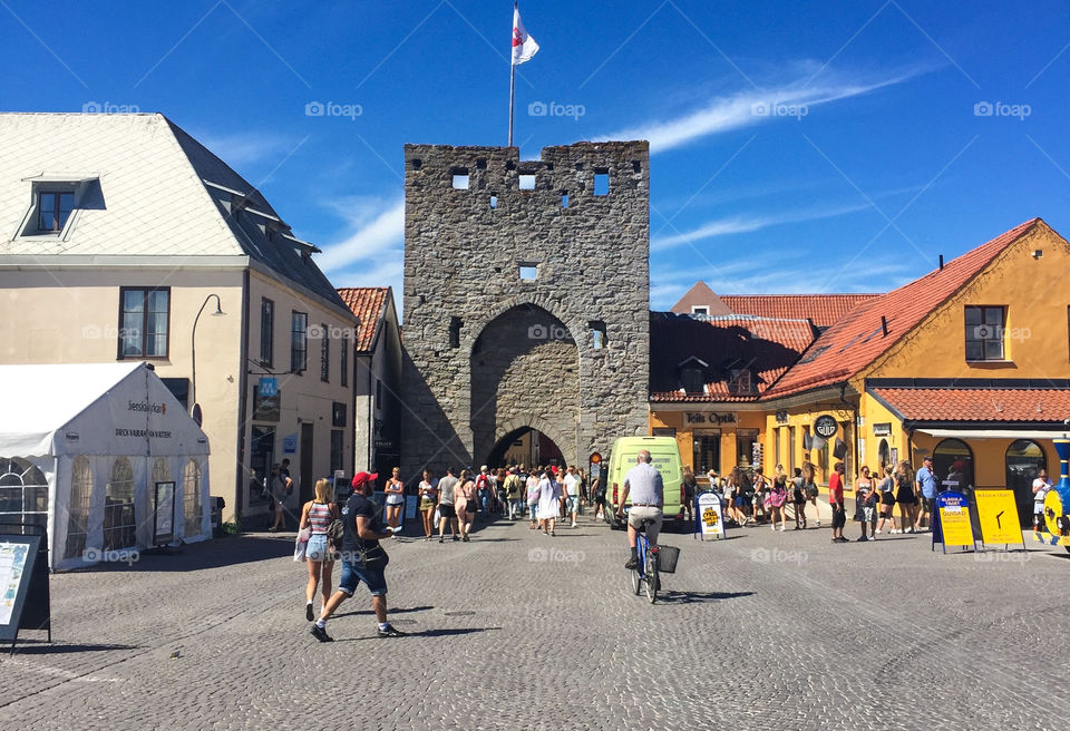 Visby on Gotland. 