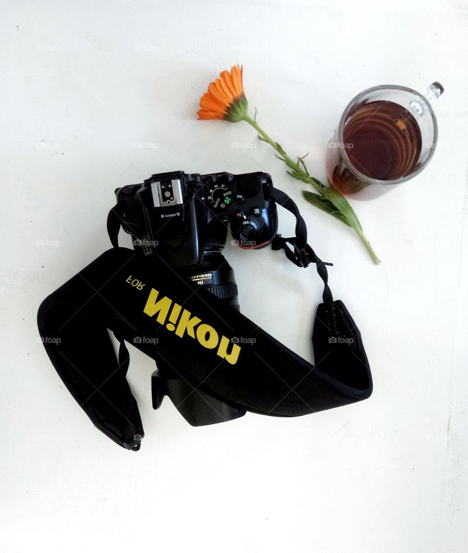 Take a break during photography