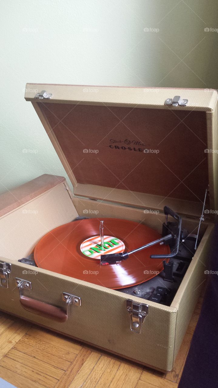 record player. music