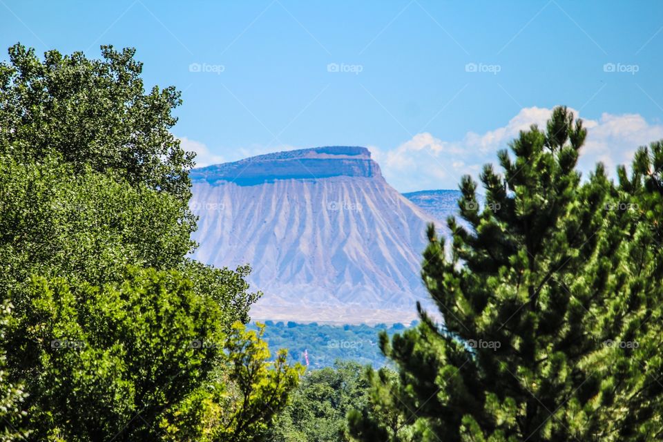 Mount Garfield . Grand Junction, Colorado 