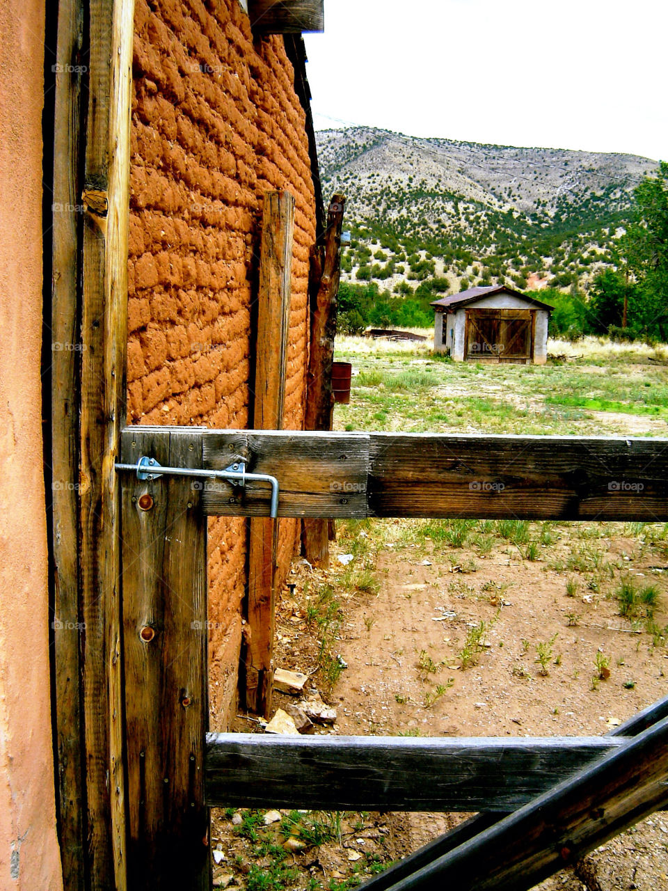 united states fence mountains gate by refocusphoto