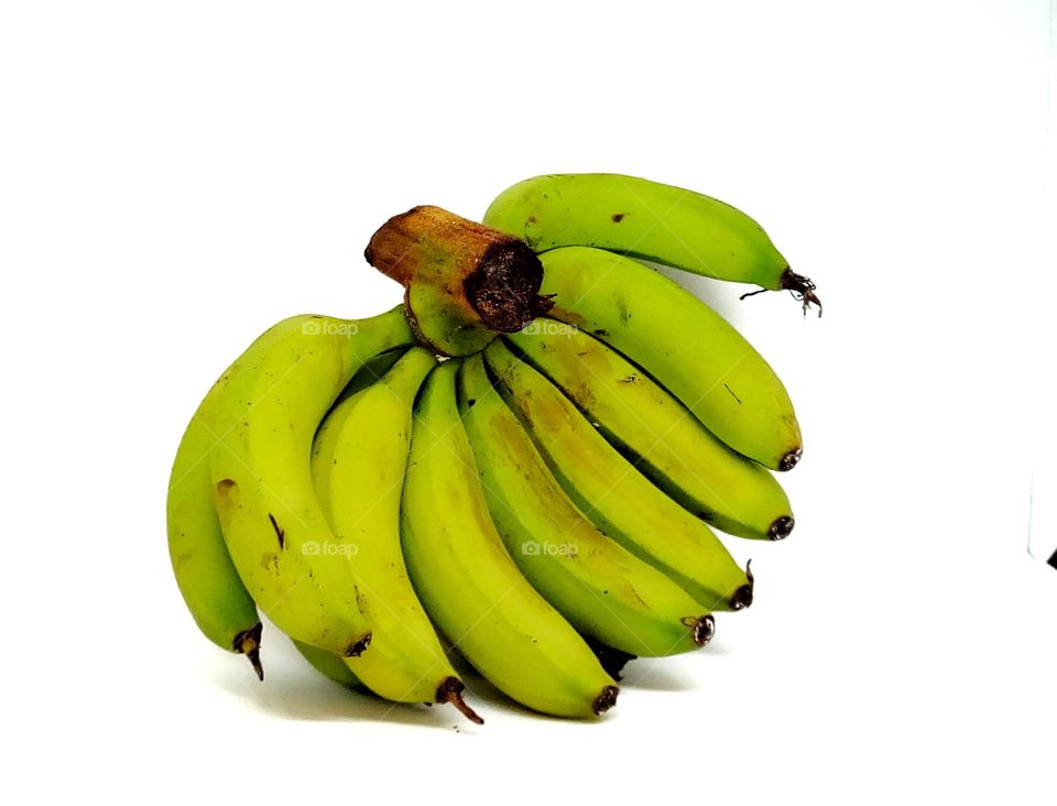 white background,banana
