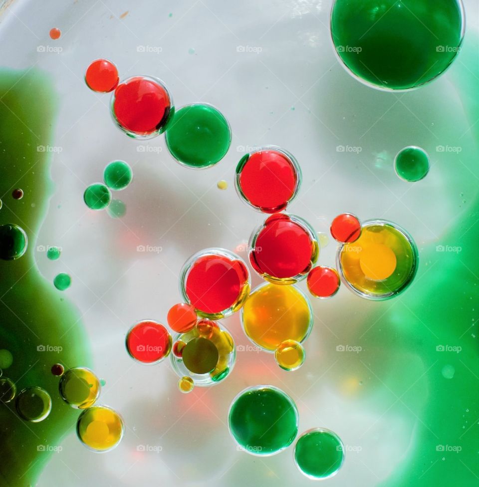 Colored Bubbles