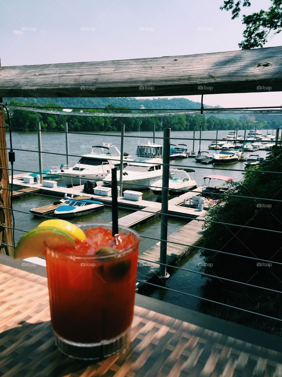 Bloody Mary by the water