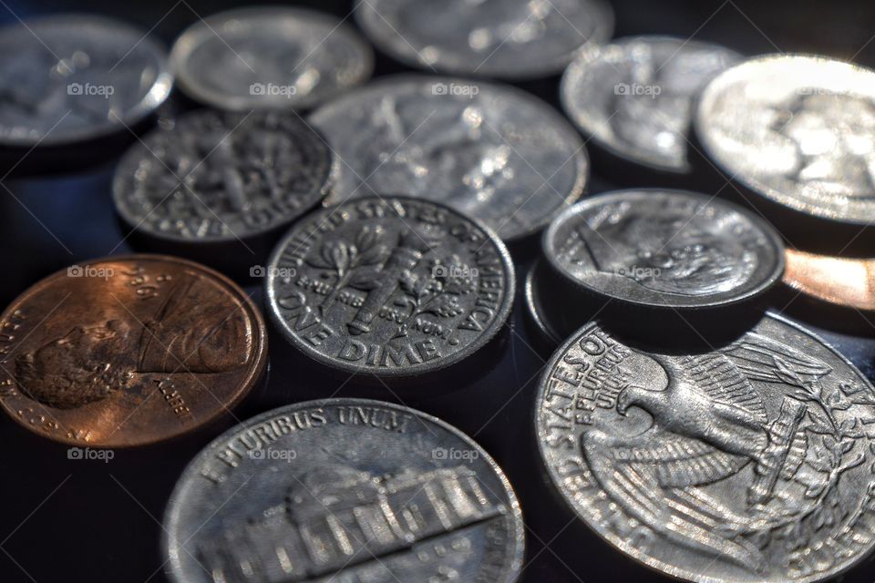 Coins found in couch