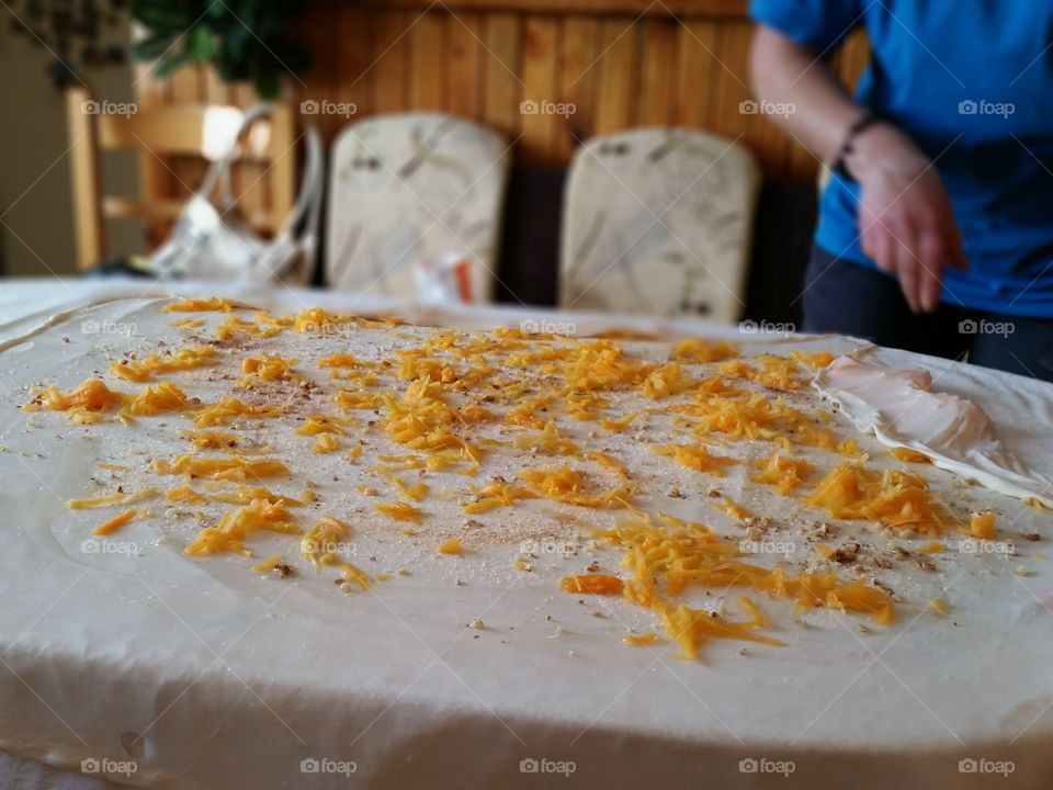 Food, Cheese, Dairy Product, Restaurant, Meal