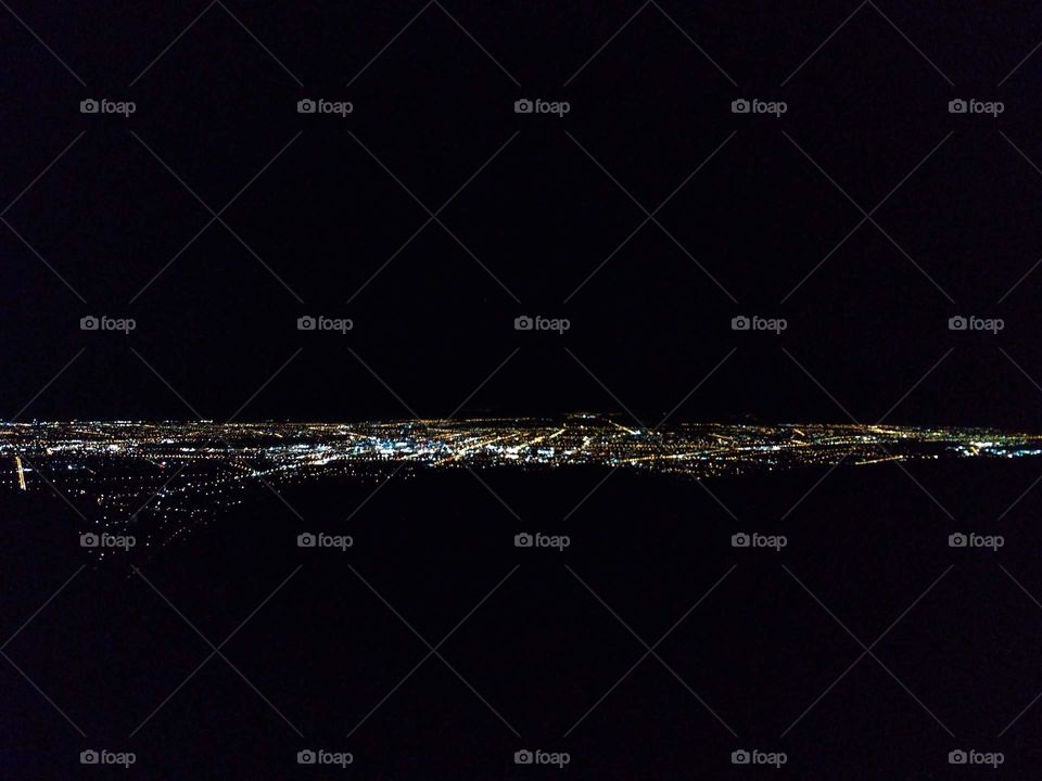 Christchurch City lights, beautiful view.