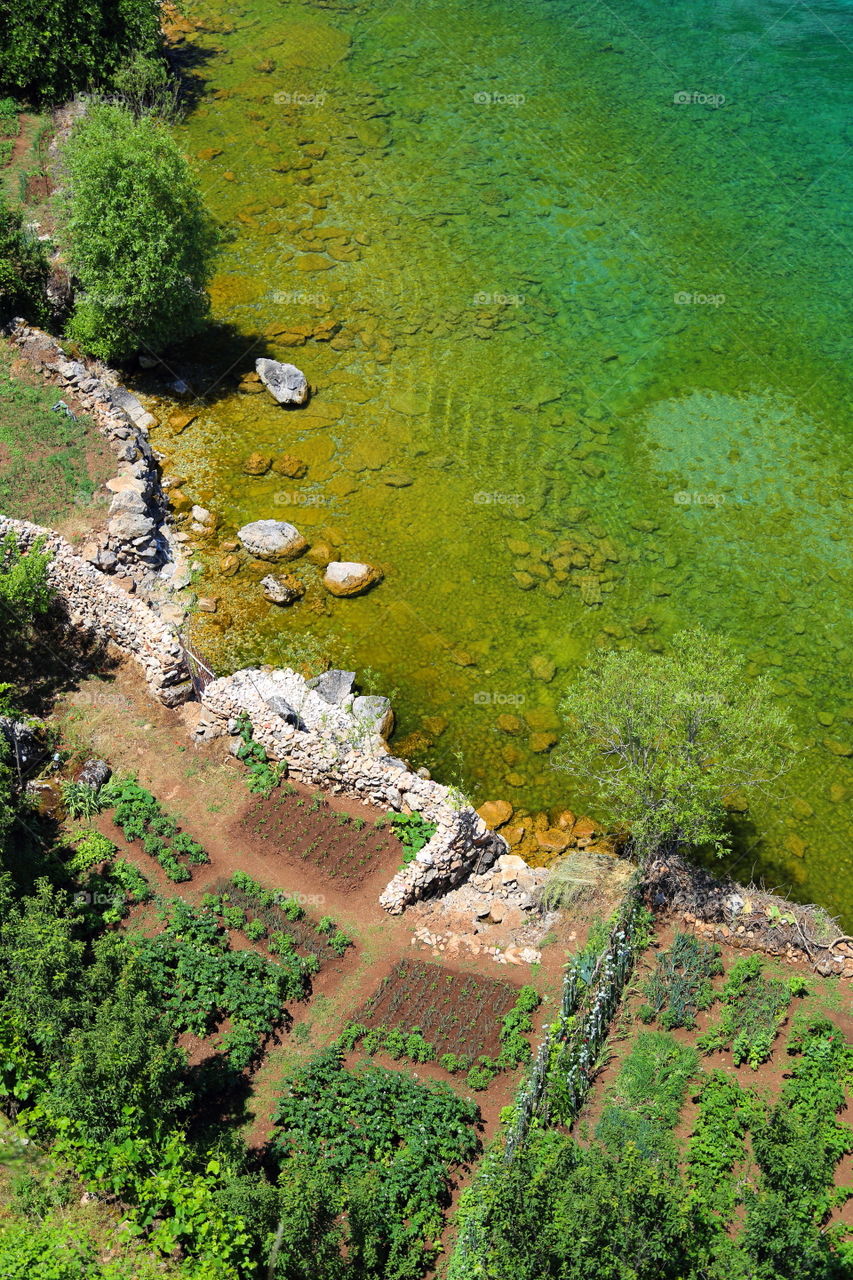 ohrid lake in Albania