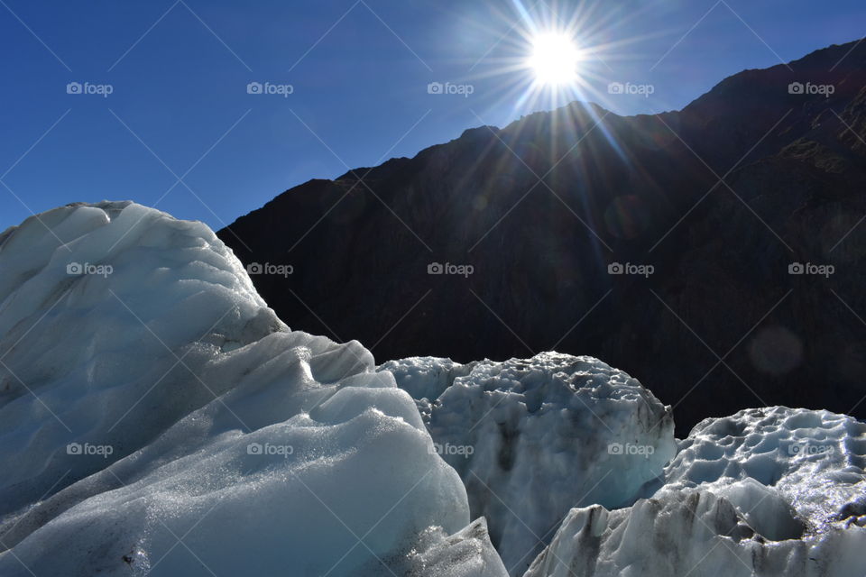Glacier sun 