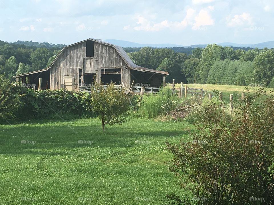 Blue Ridge Mountain Barn