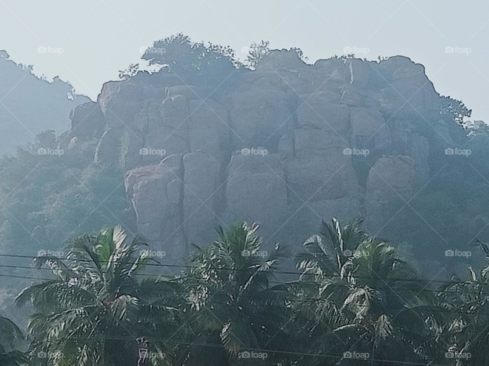 Ravarma VanguvO / Snowfall / Mountain Rock / Coconut Tree / Early Morning
