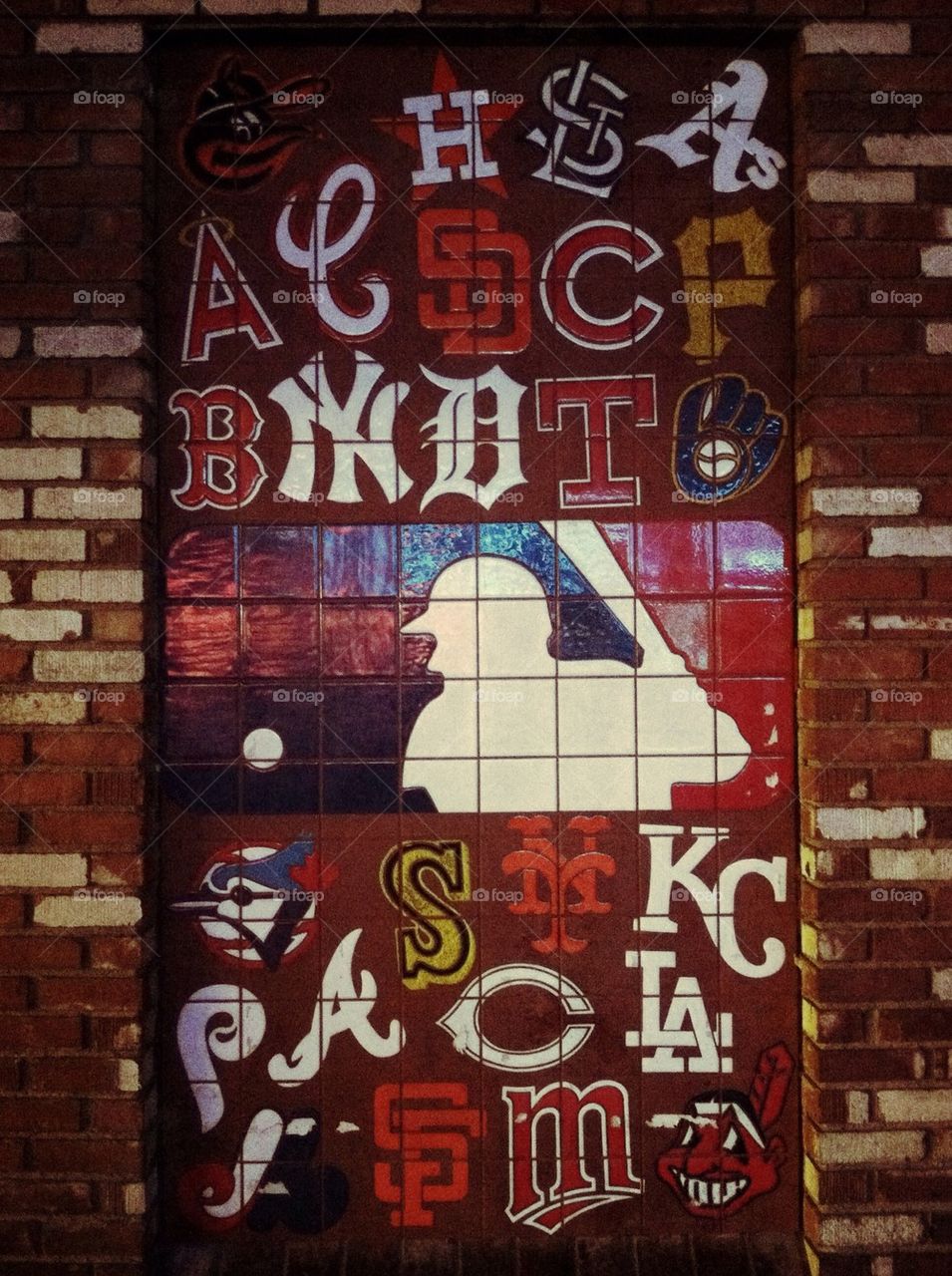 MLB wall tile