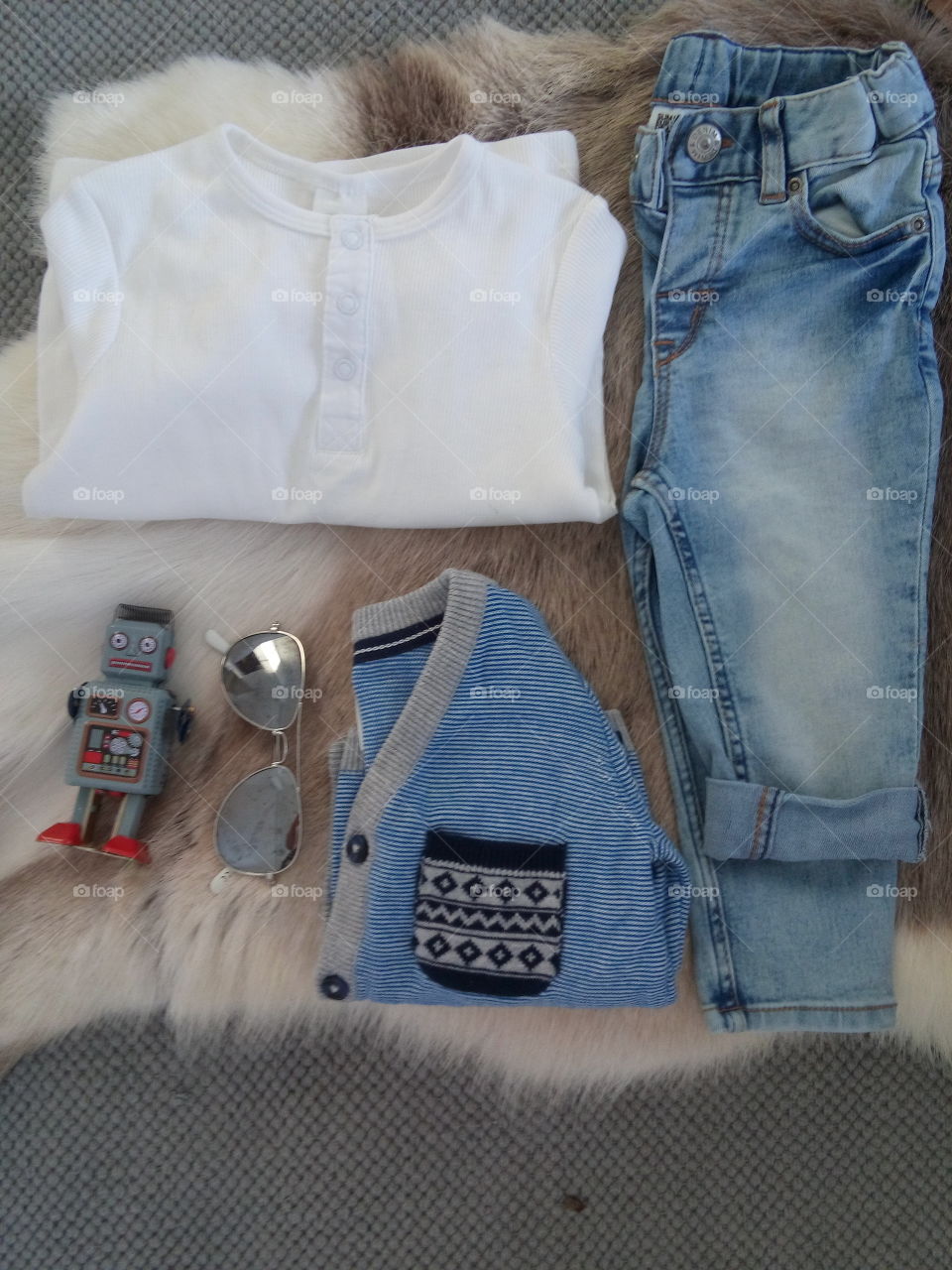 awesome baby boys flat lay