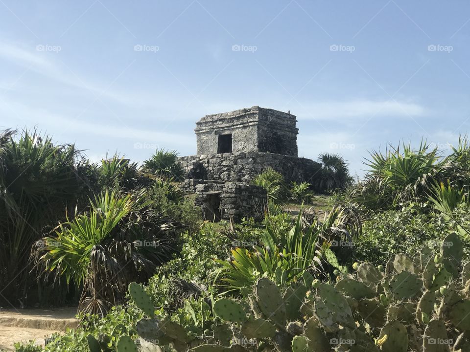 Travel - Tulum Mayan Ruins in Cancun, Mexico 
