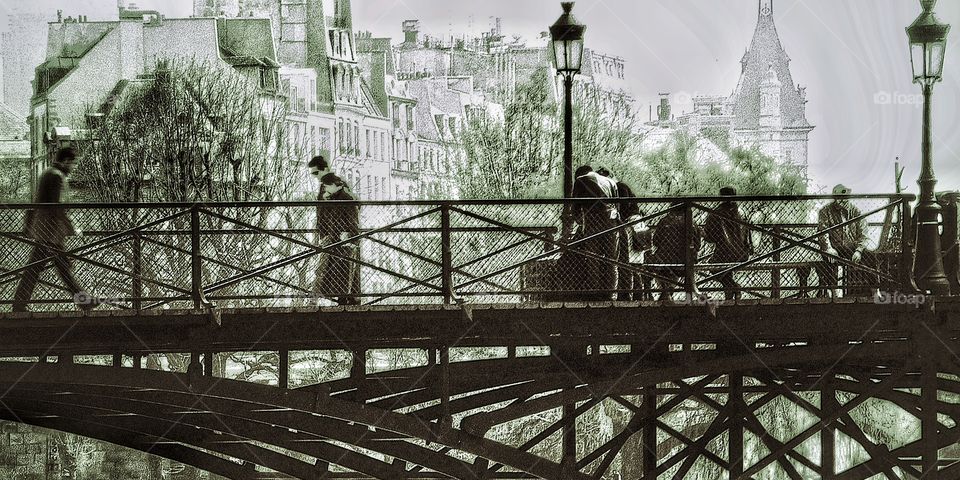 Bridge. Paris France 