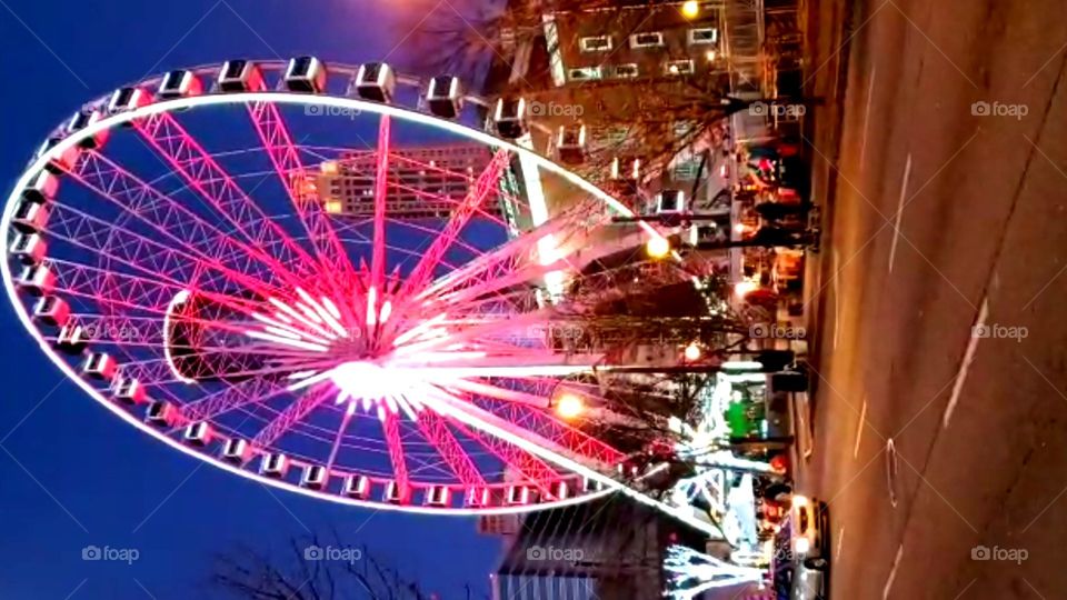 Beautiful evening view