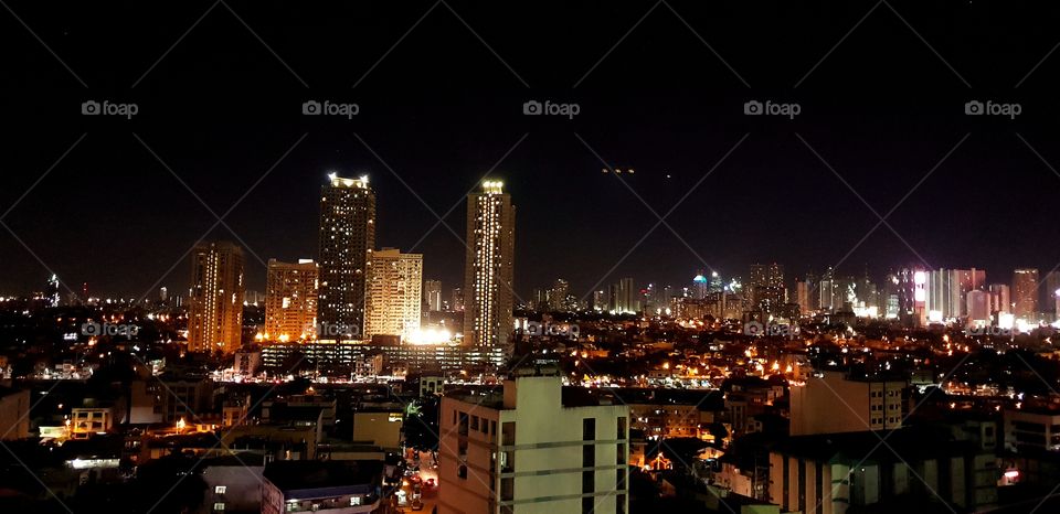 Nighttime Manila