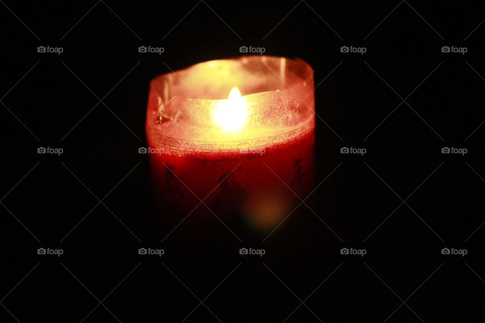 light of the red candle