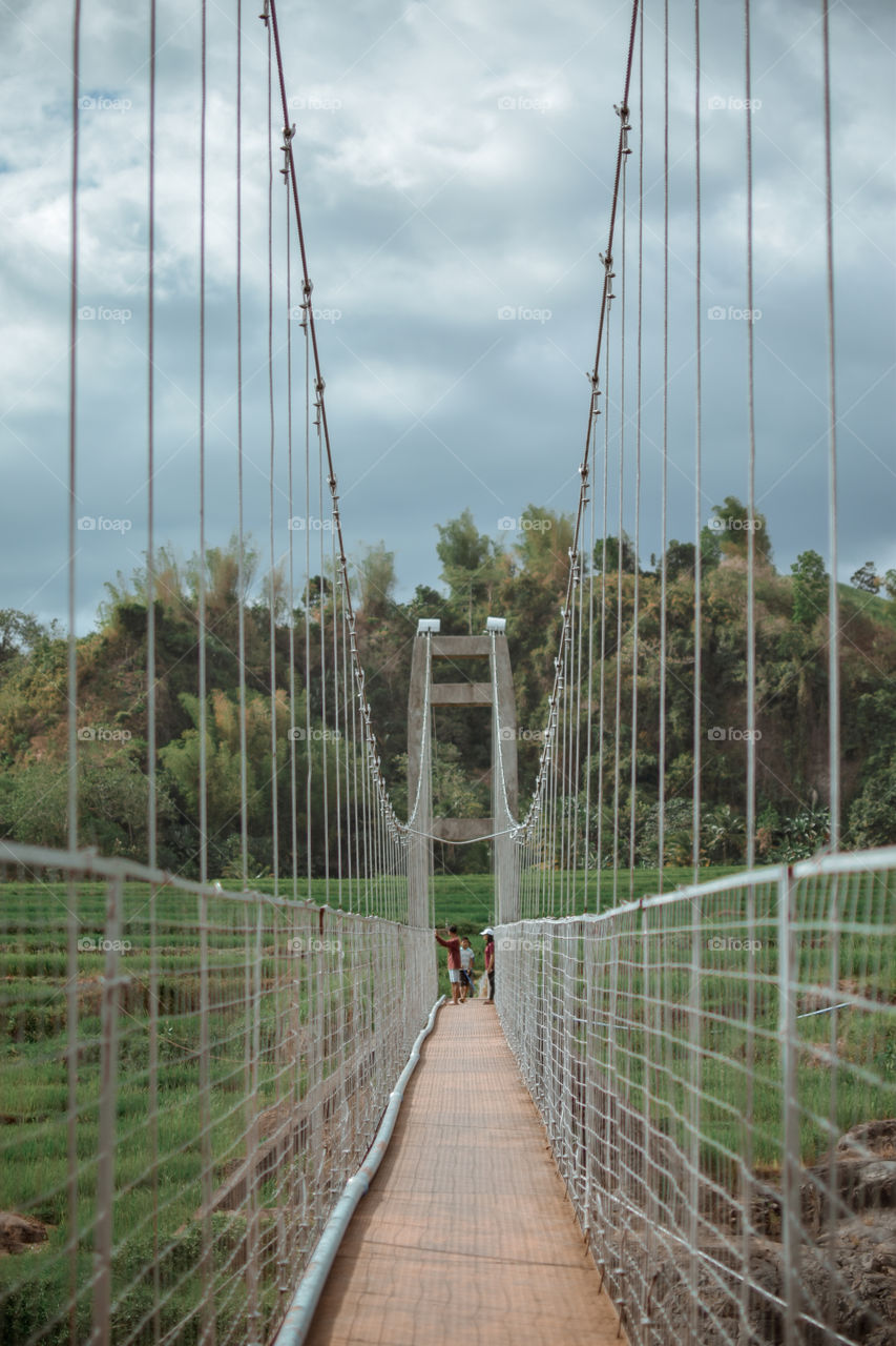 The bridge that connects the locals and the tourist. Fresh air, peaceful view is something that the city is missing.