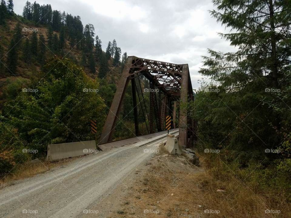 a very old bridge