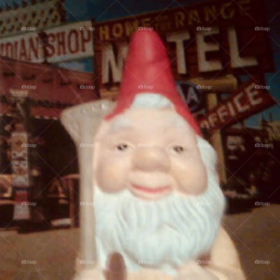 Traveling Gnome
