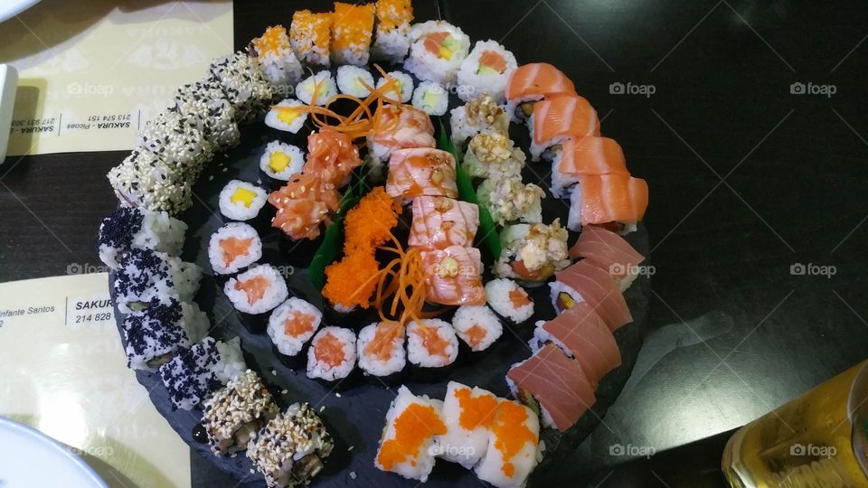 sushi mandala