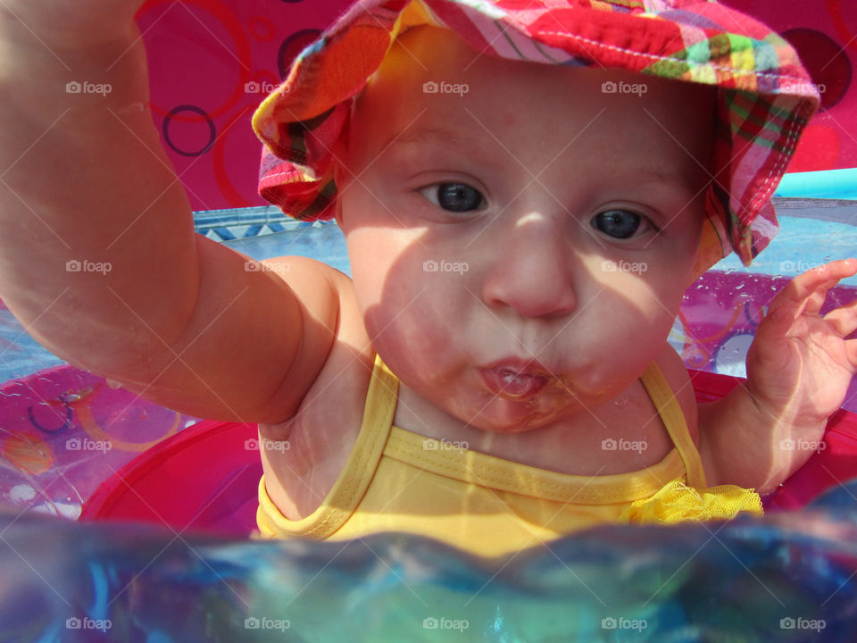 baby summer smile water by kpt613
