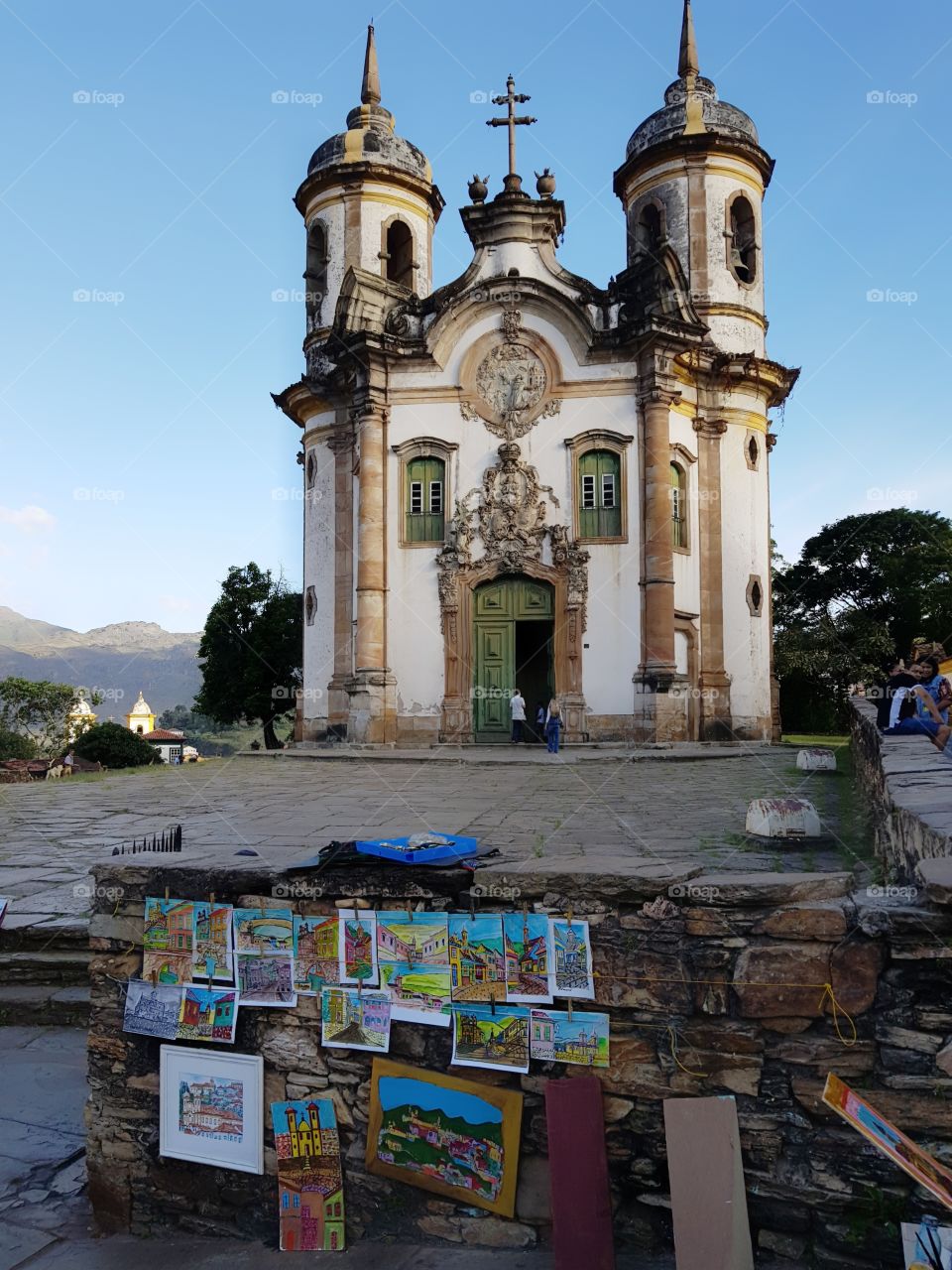 Church in Ouro Preto City