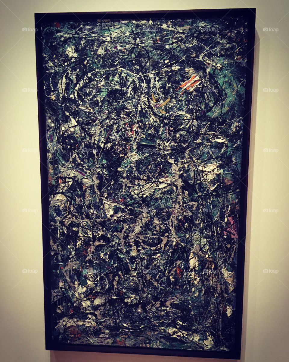 Jackson Pollock - Museum of Modern Art - MoMA - Manhattan - New York City 