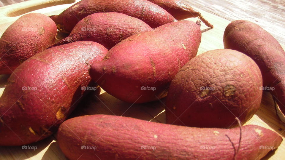Murasaki sweet potatoes