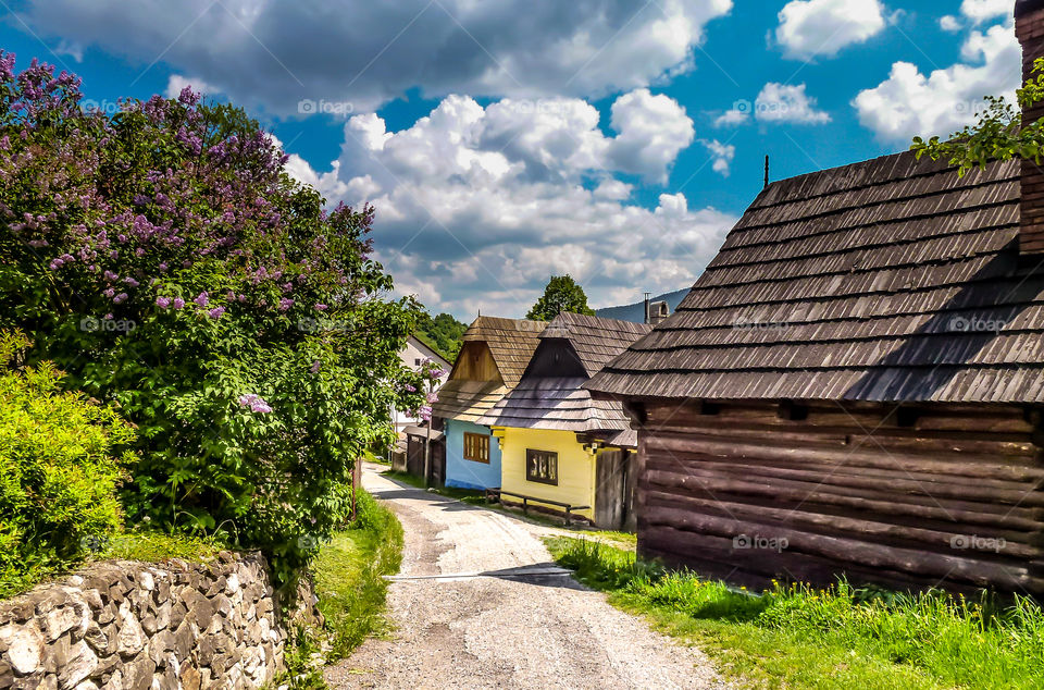 Vlkolinec street