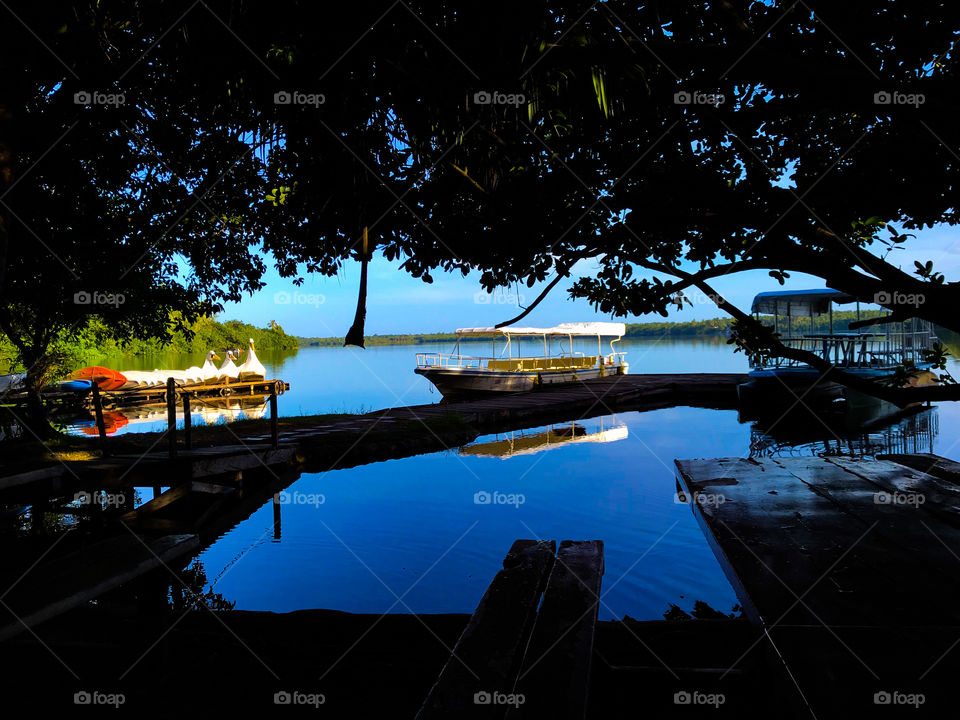 Its a lake in the philippines