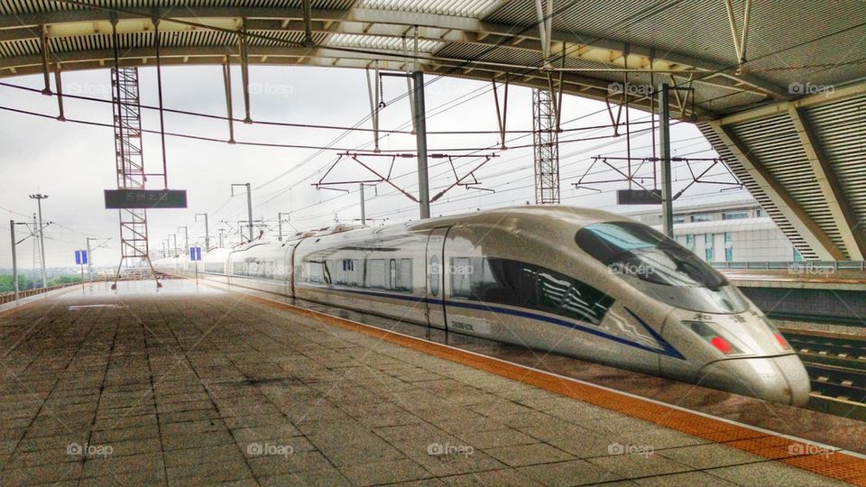 Advanced train in China