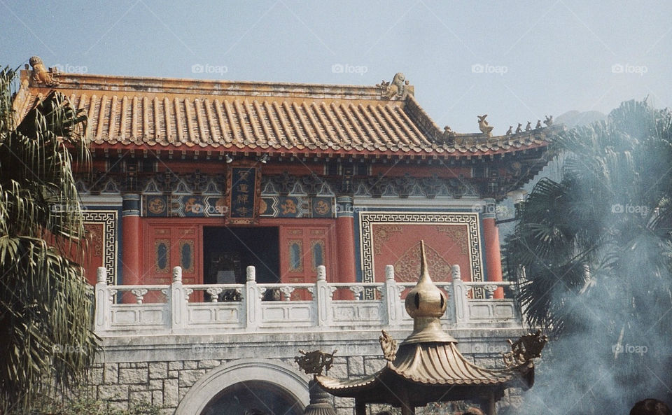 Po Lin monastery, Hong Kong
