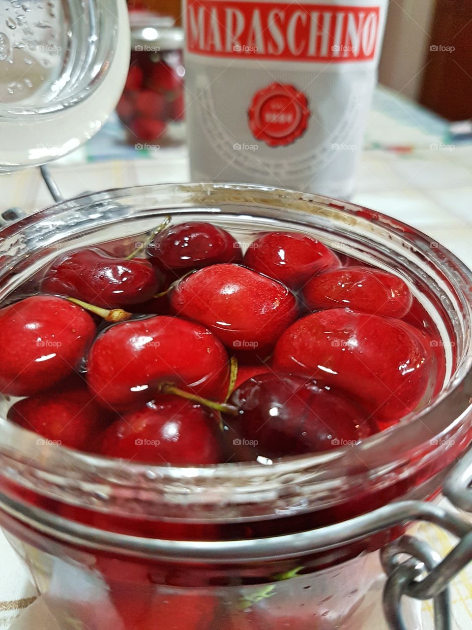 Cherries maraschino flavour