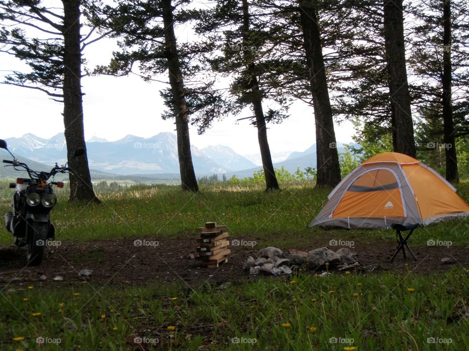 Tent, Landscape, Outdoors, No Person, Recreation