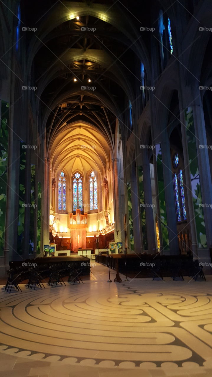 Inside Grace Cathedral