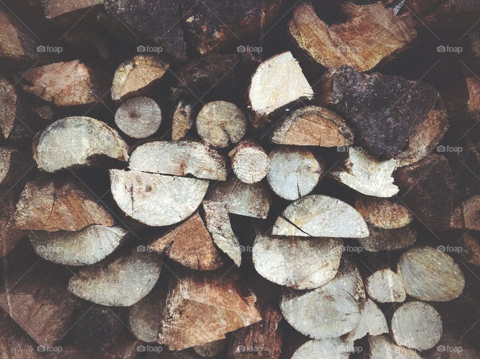 Rustic Wood pile