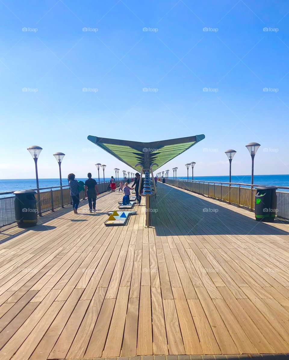 Boscombe pier Bournemouth dorset
