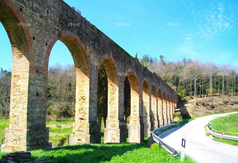 Leopoldine aqueduct near home (Tuscany-Italy)