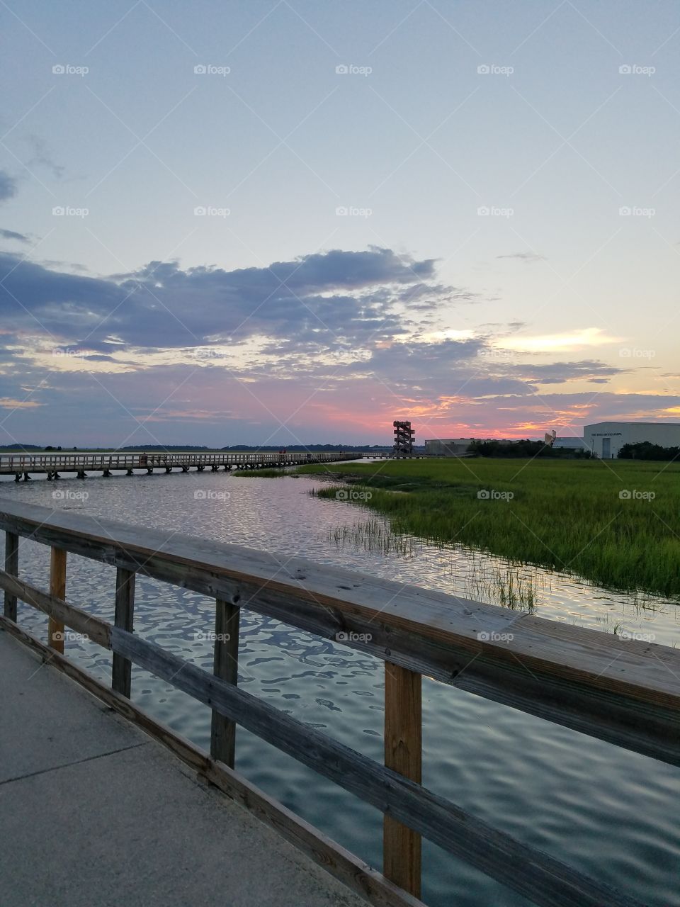 Sunset on the Pier