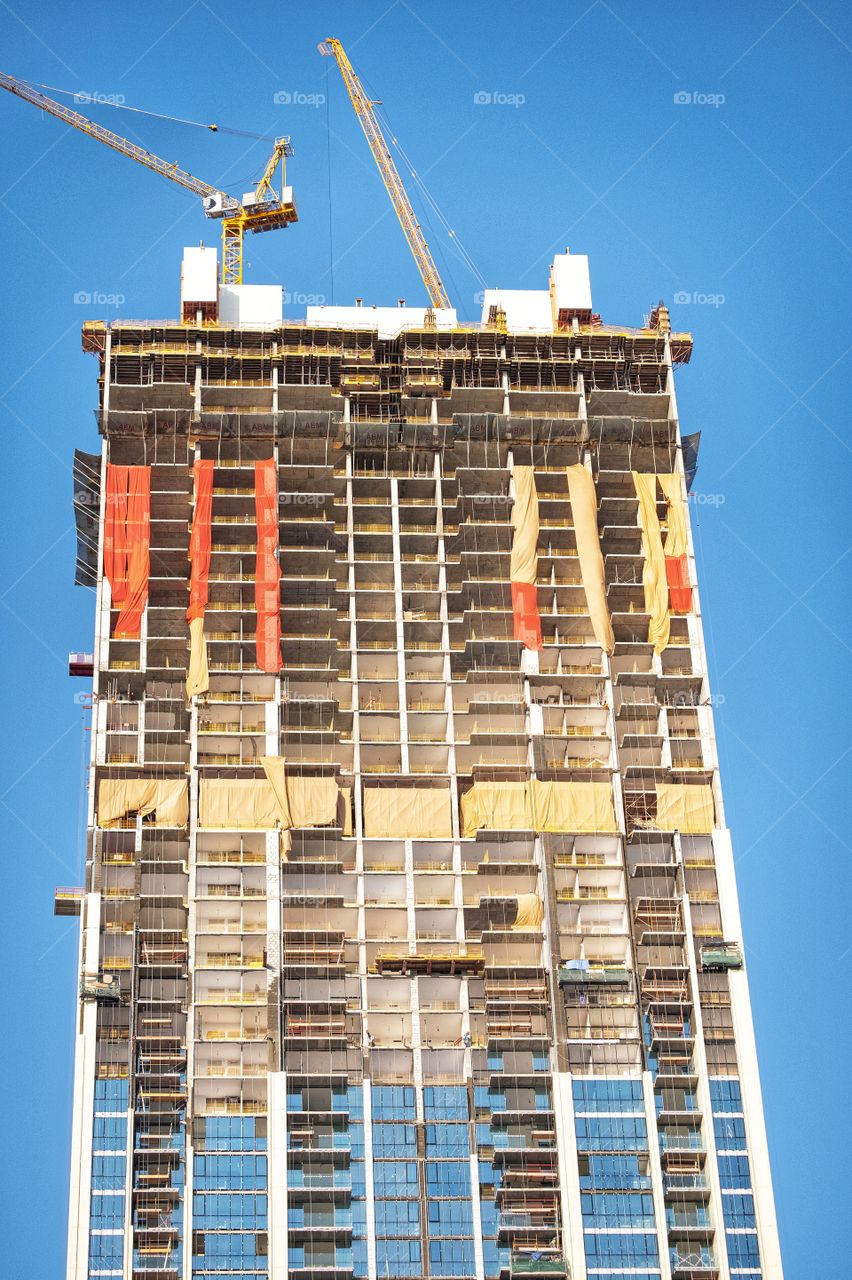 High building construction