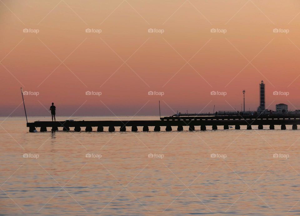 Velvet sunsets of Jesolo