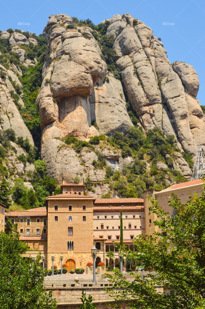 monastery Santa Maria de montserrat 