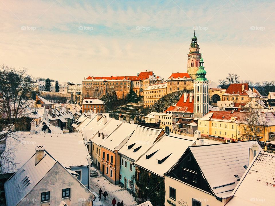 Czech cityscape 