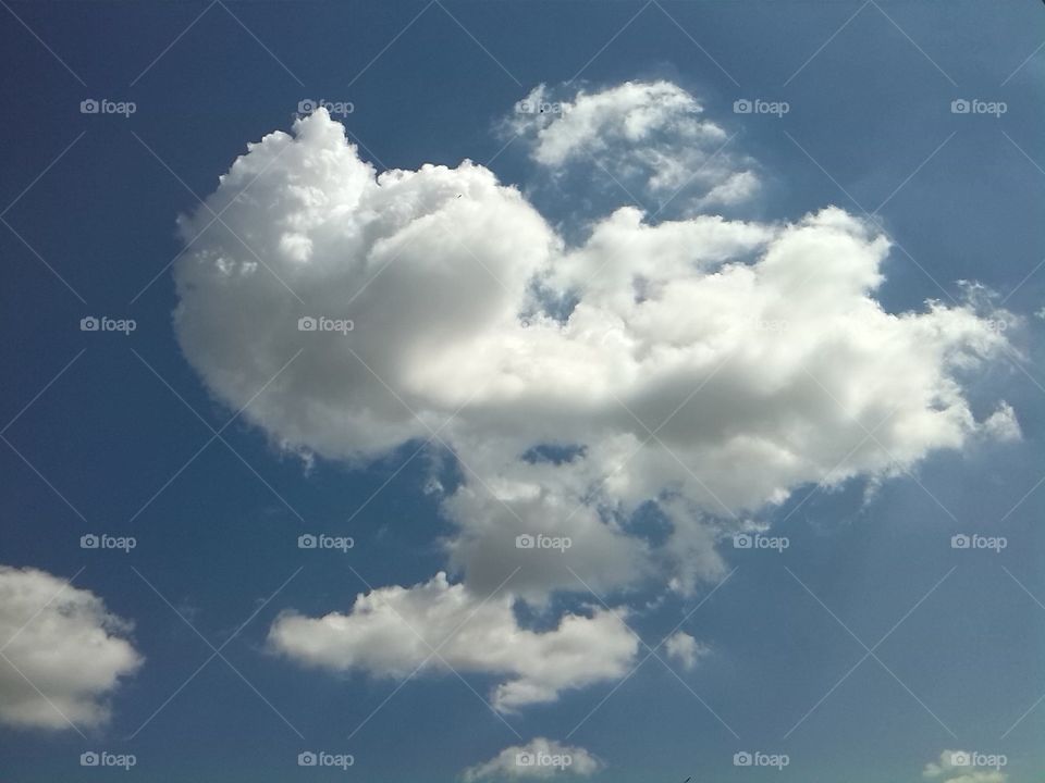 A man relaxing in the air.