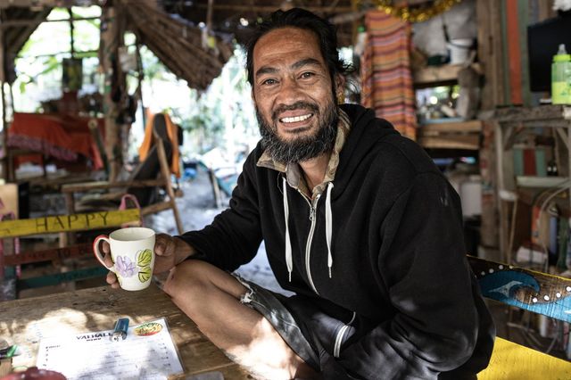 An indy guy at his indy pub in Northern Thailand