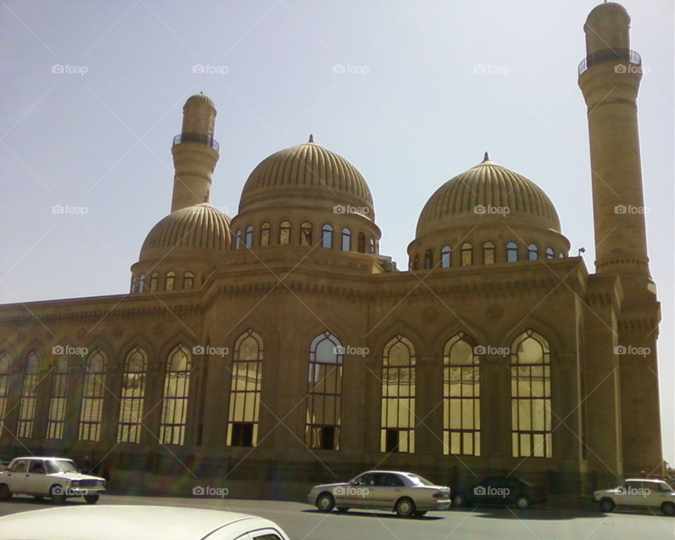 mosque, Bibi Heybet, Baku, Azerbaijan