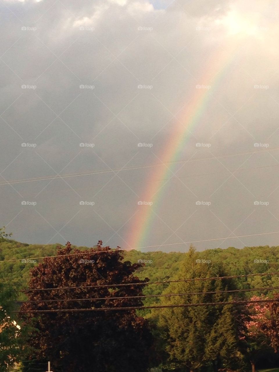 Rainbow after the storm